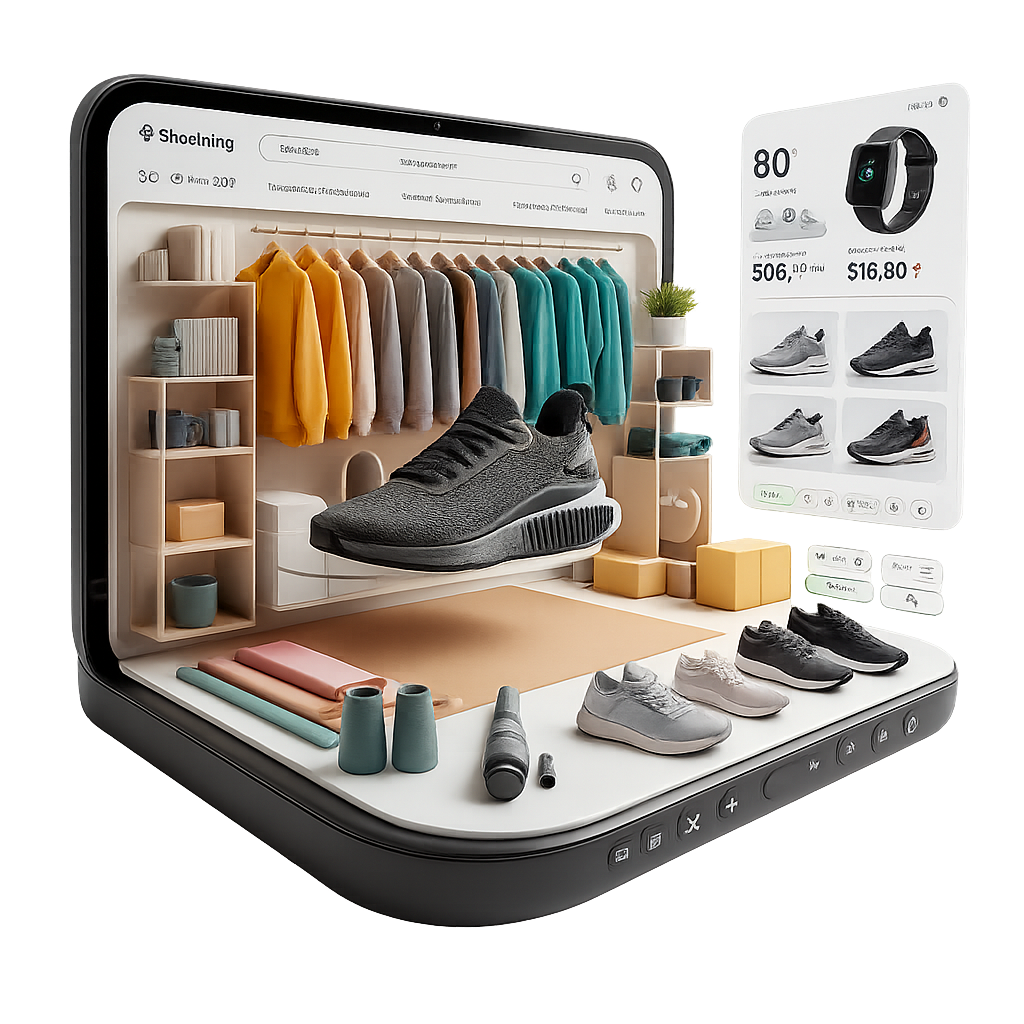 Design of Modern and User-Centric Online Shops