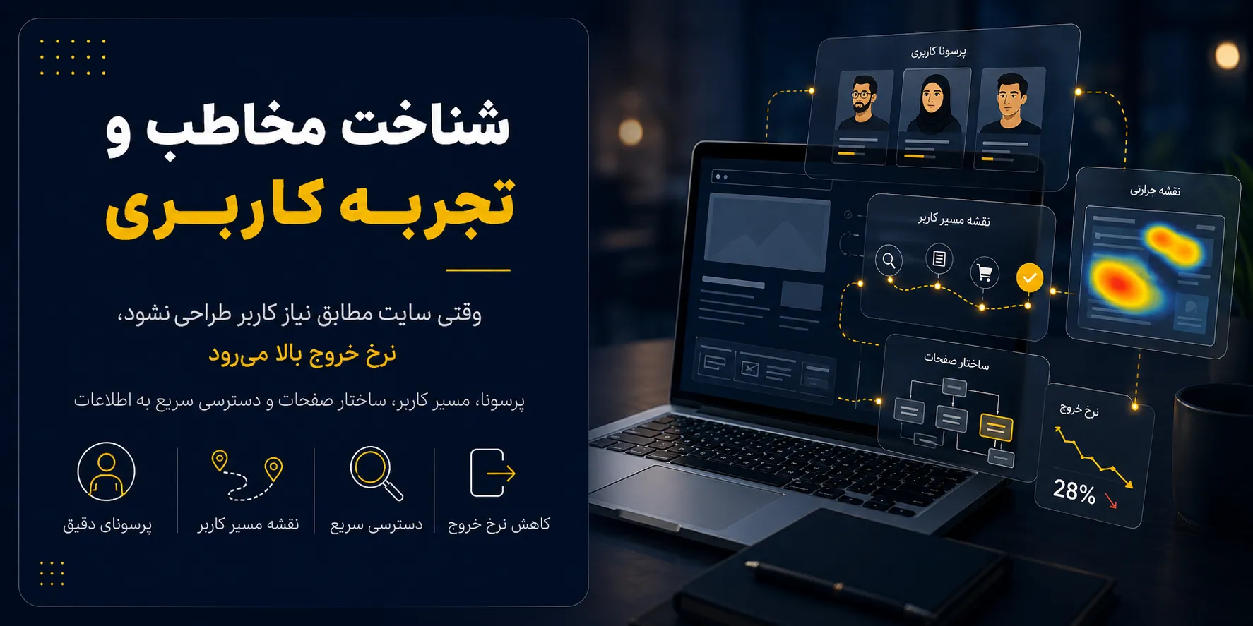 طراحی سایت بدون شناخت مخاطب هدف