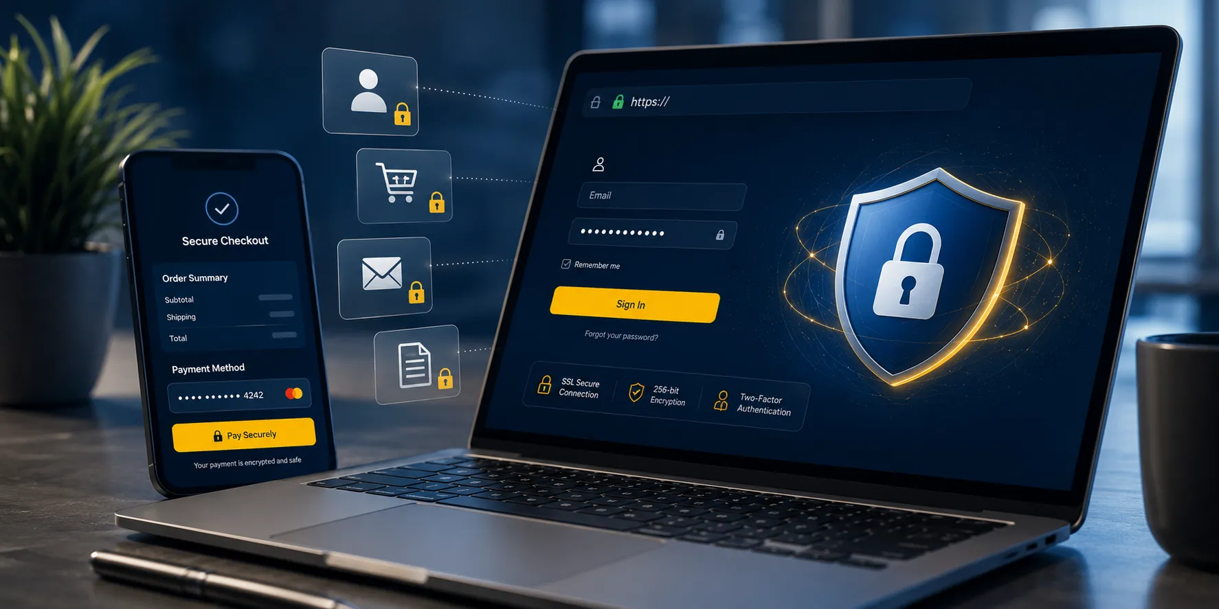ارتباط امنیت سایت با سئو
